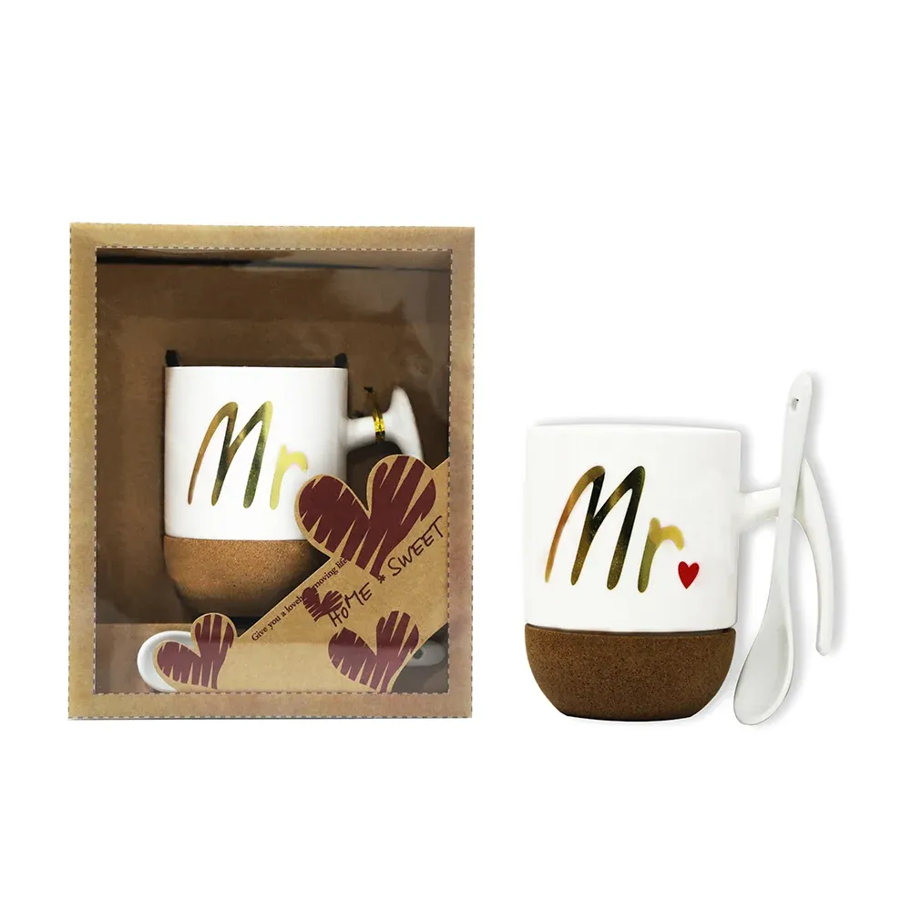 “MR” Mug & Spoon Set