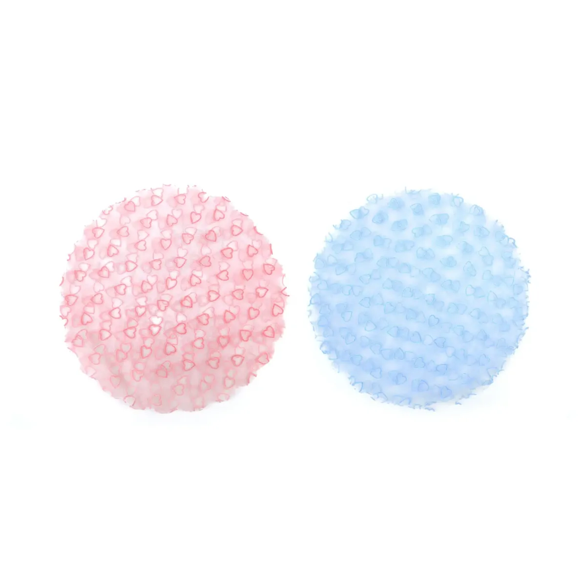 Round Heart Printed Organza Tissue – 24 cm Pack of 100