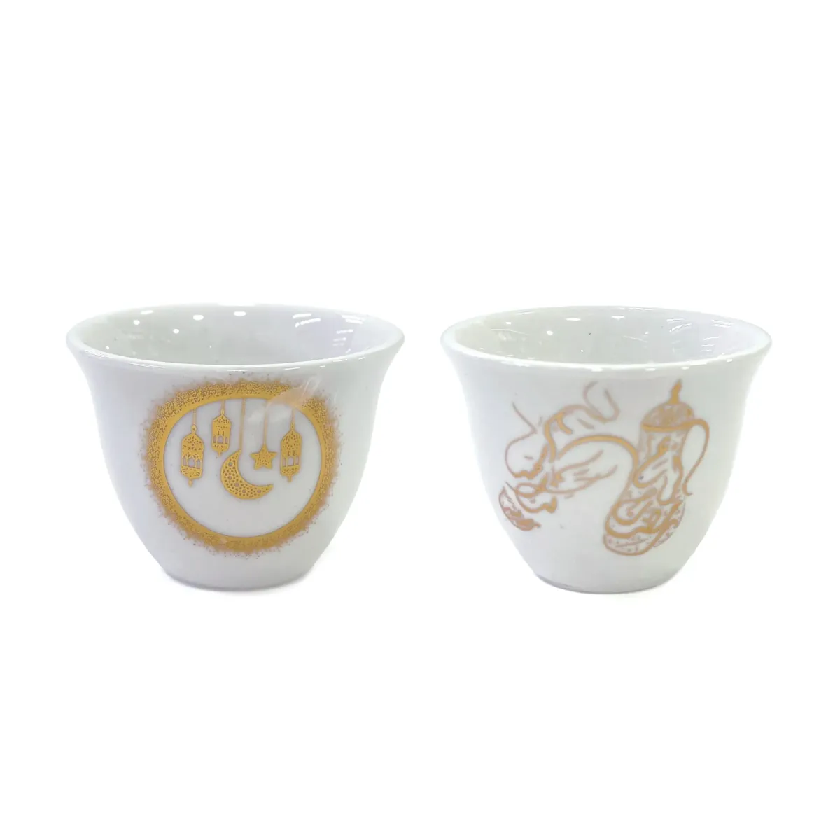 Islamic Design Porcelain Coffee Cup set of 6