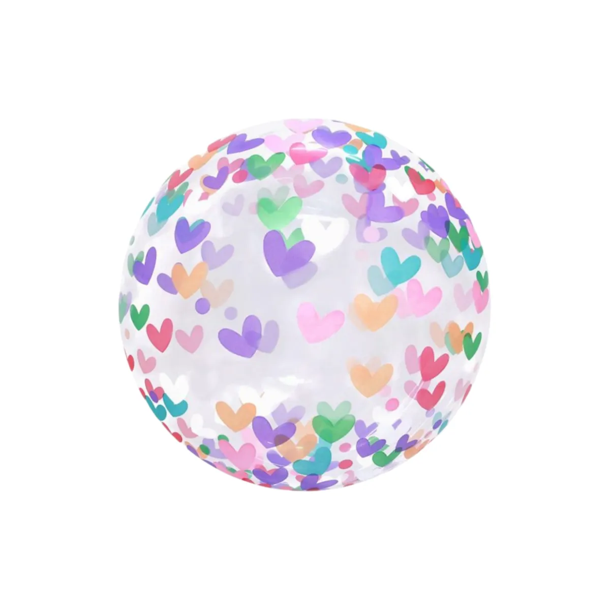 Colored Hearts Foil Balloon – Romantic Party Balloon