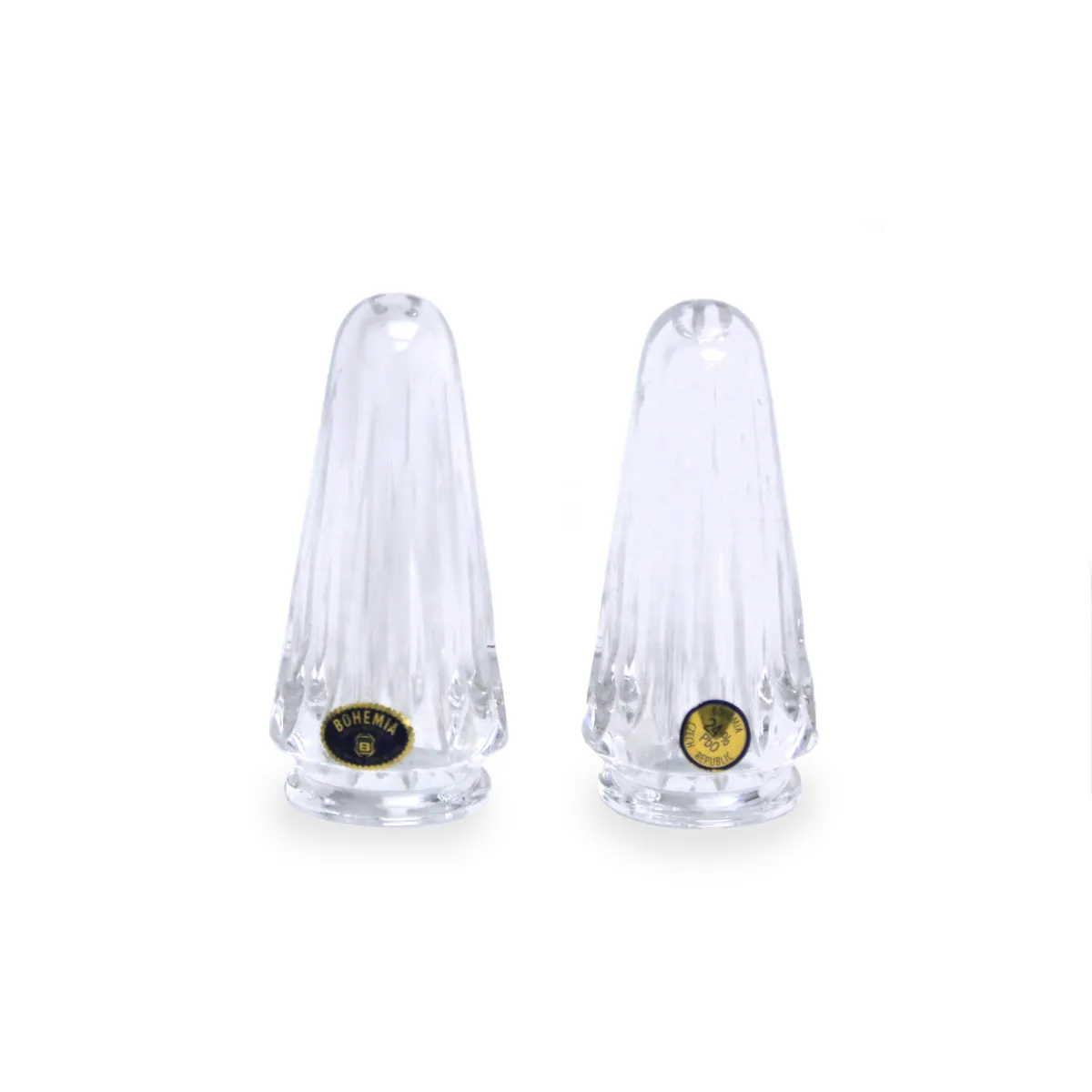 Bohemia Crystal Salt and Pepper Shaker Set