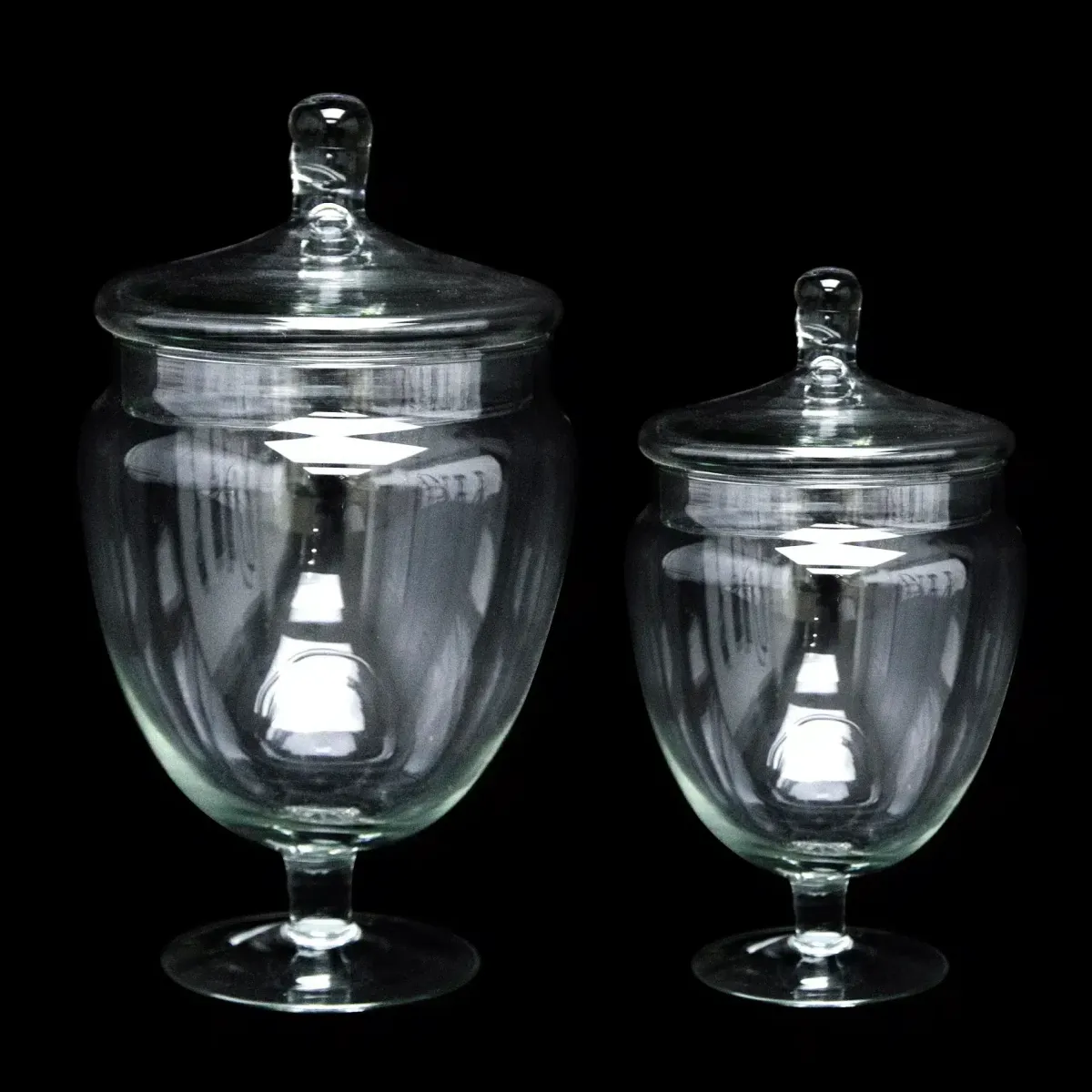 Transparent High Bonbonniere Glassware
