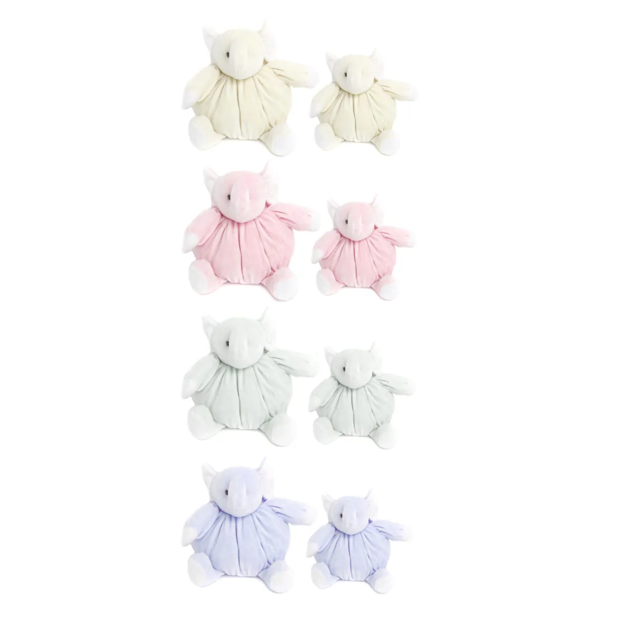 Fluffy Sitting Elephant Plush – Adorable Soft Toy