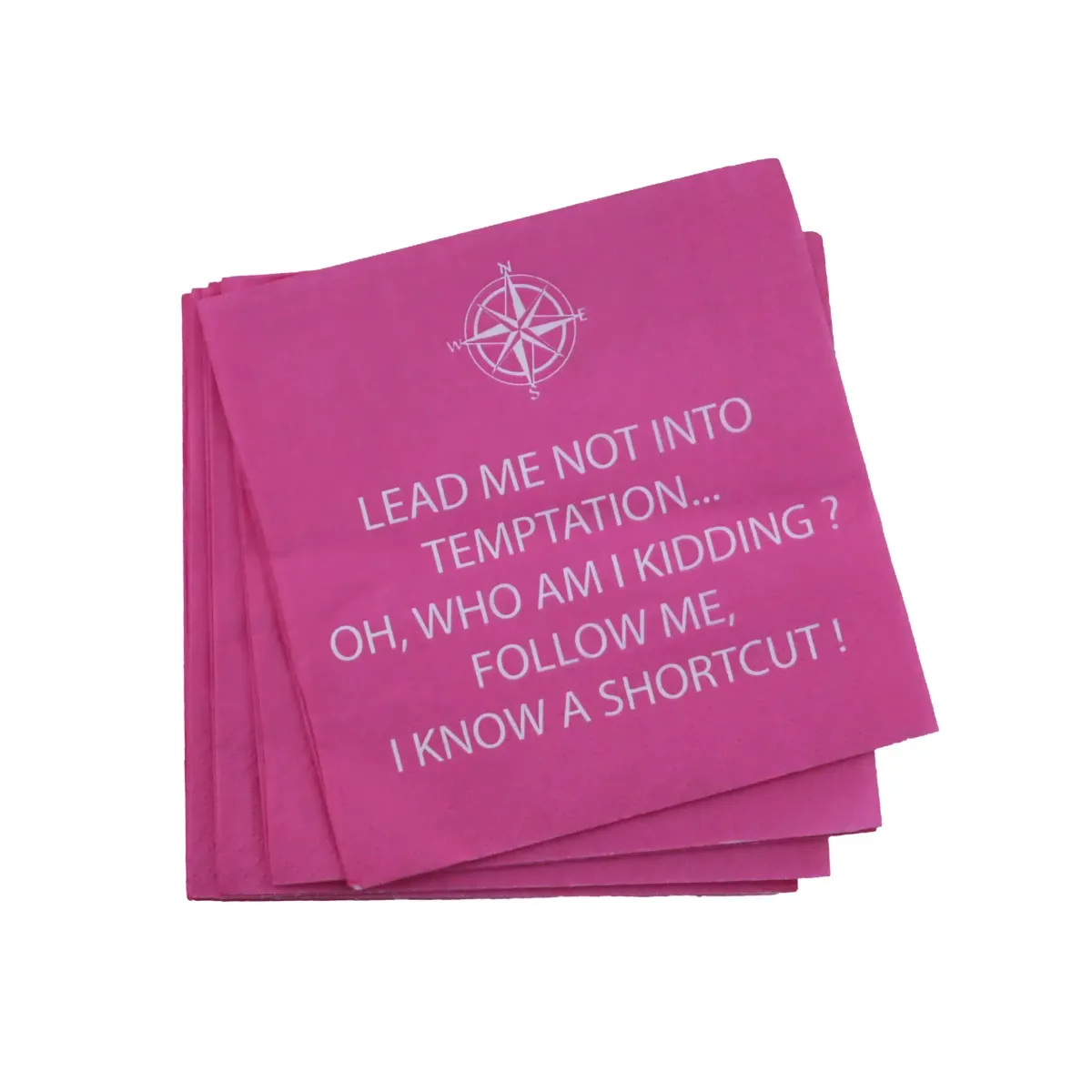 Temptation Napkin Shortcut – Fun Party Napkins