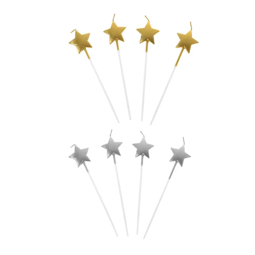 Pick Style Star Party Candle – Add a Touch of Sparkle to Your Celebration!