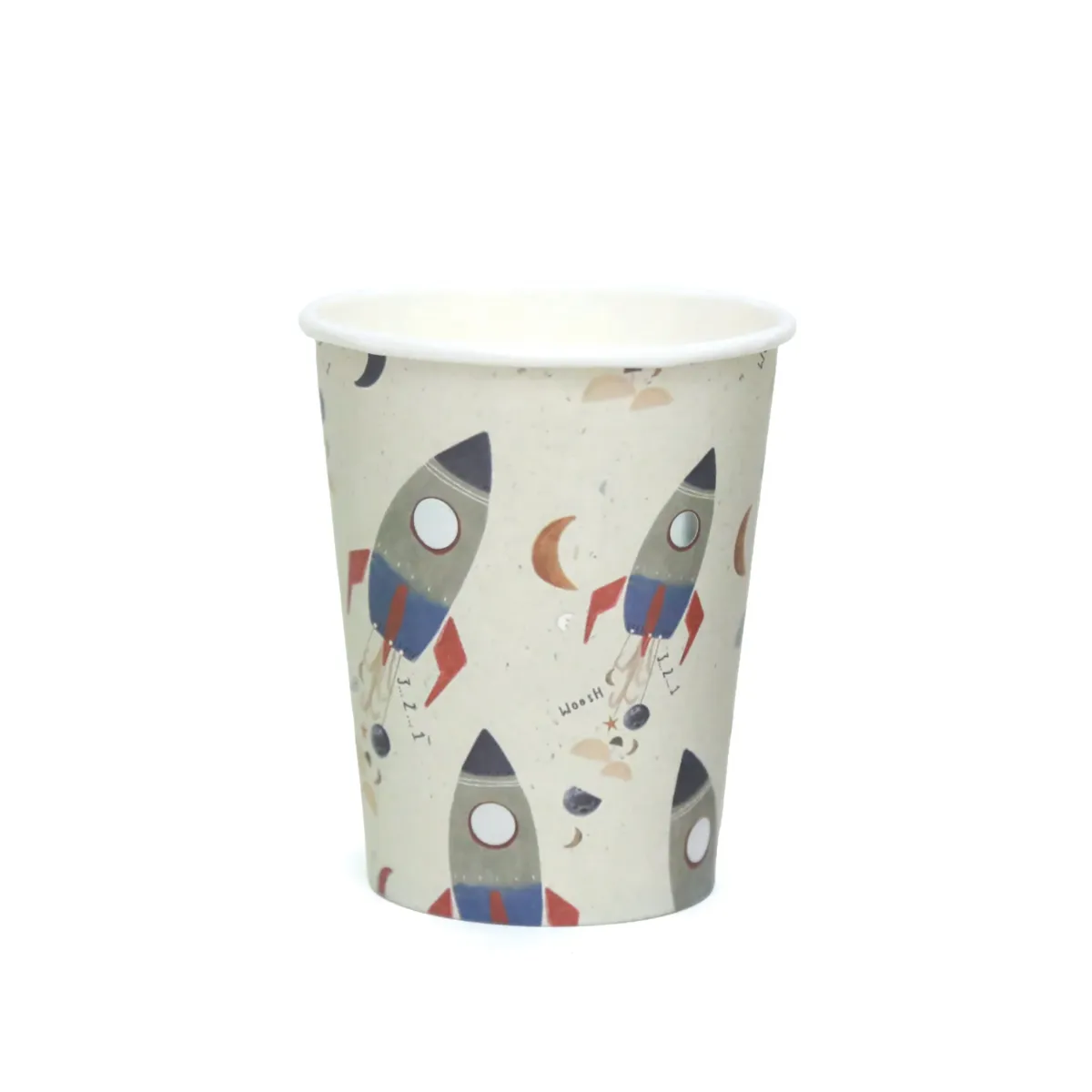 Spaceship Carton Cups – Kids Party Drink Cups