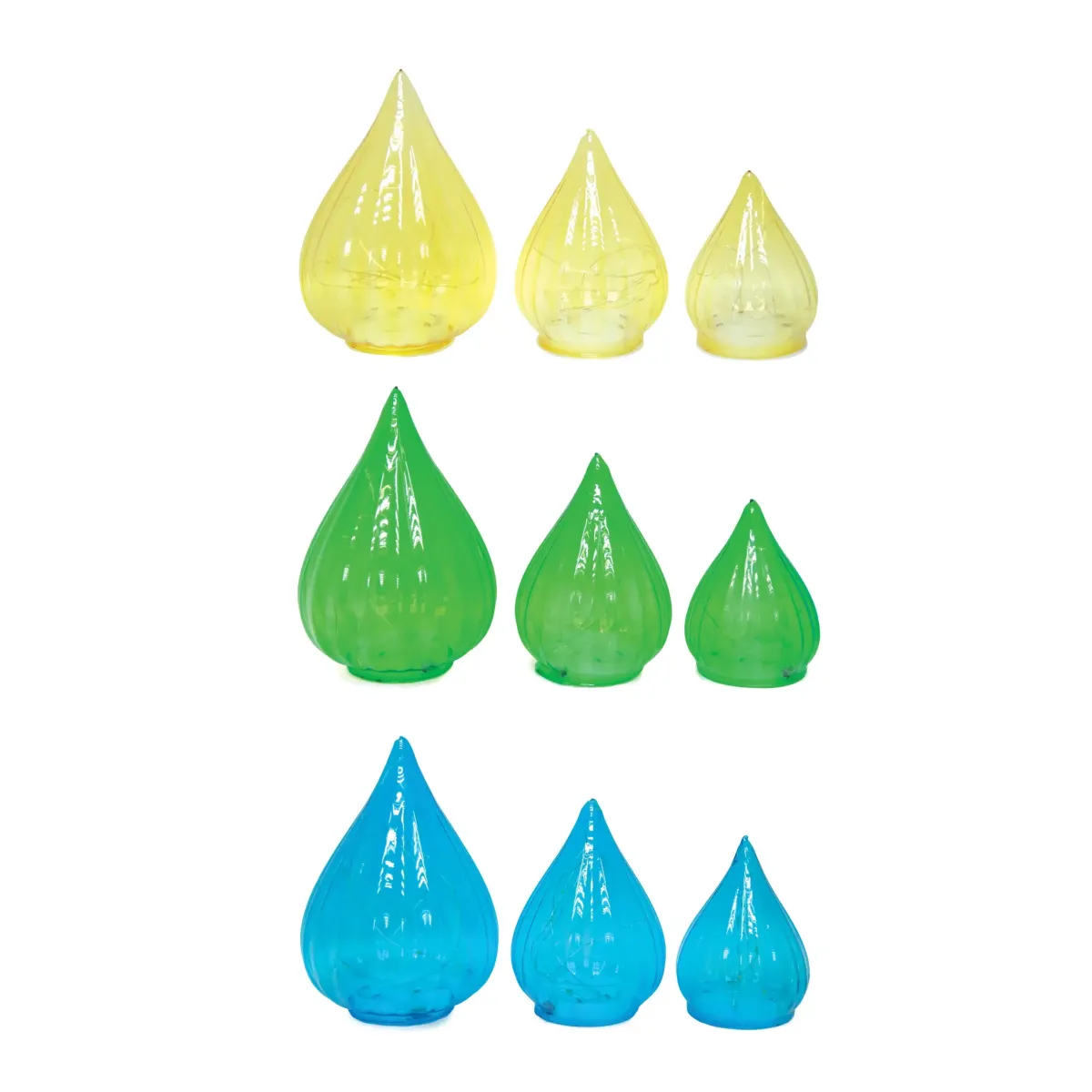 Tear Drop Glass LED Decor – Elegant Table Light Decor