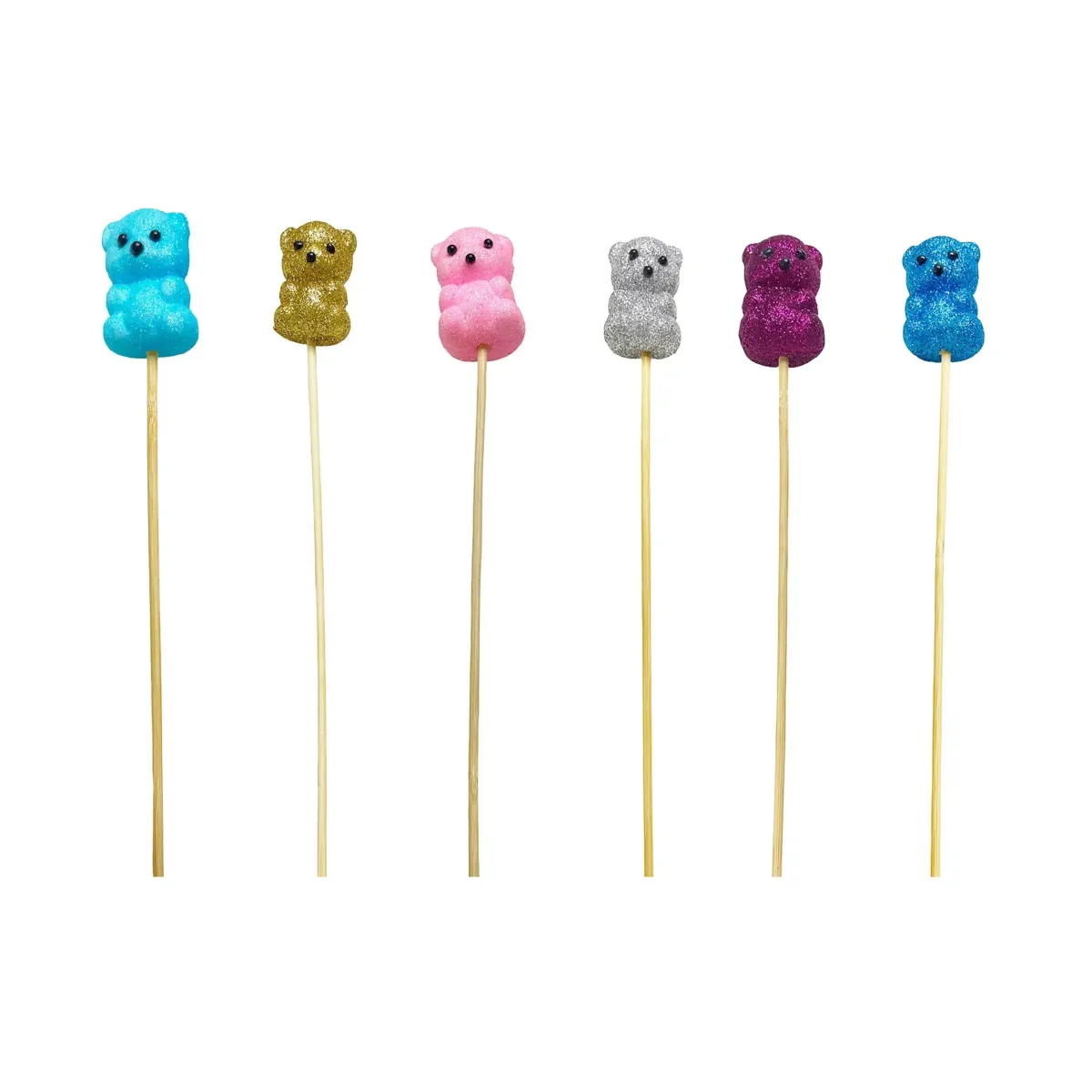 Small Glittered Panda Foam