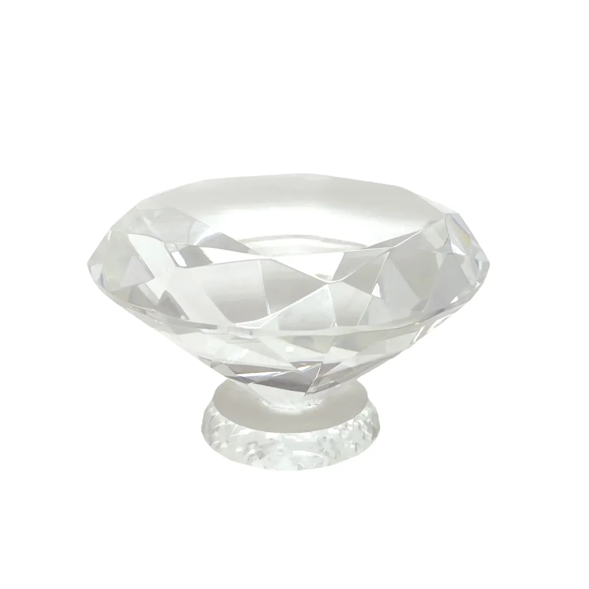 Diamond Stone On Round Base Crystal Souvenir