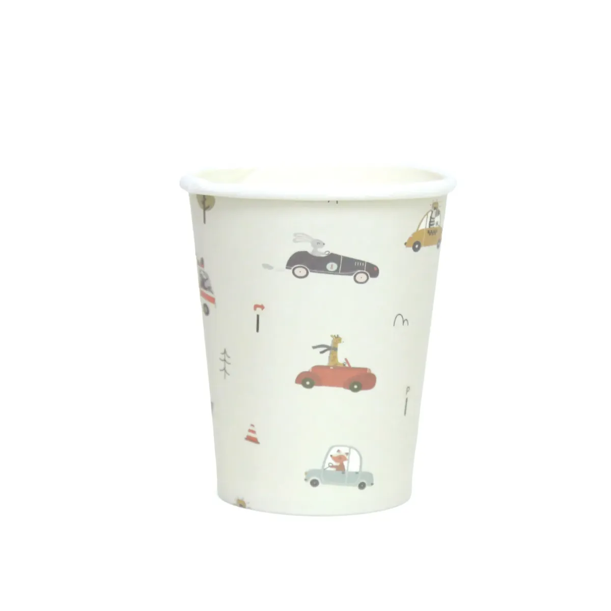 Vintage Cars Carton Cups – Kids Party Drink Cups