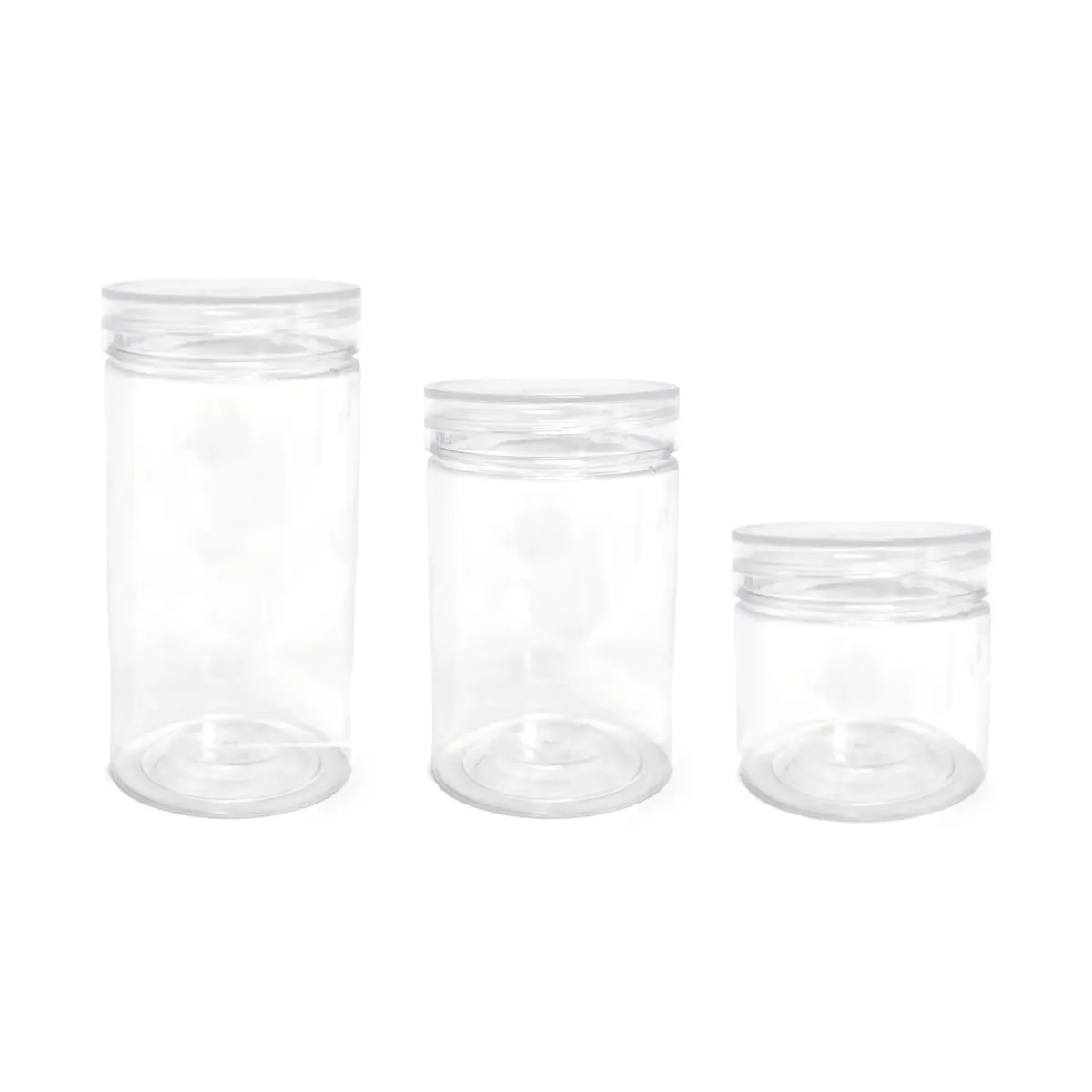 Round Clear Plastic Container