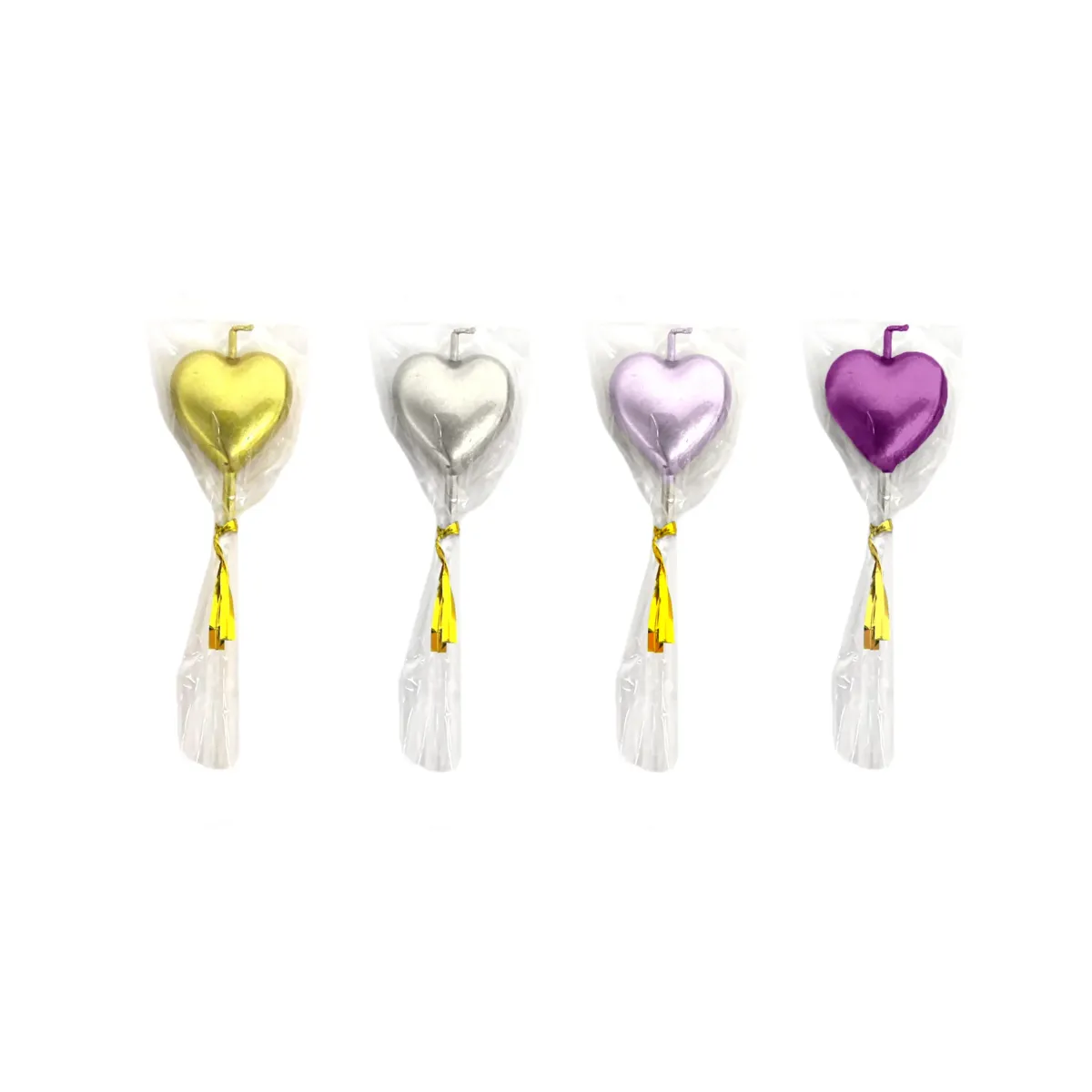 Single Heart Candle – Light Up Your Celebration with Love!