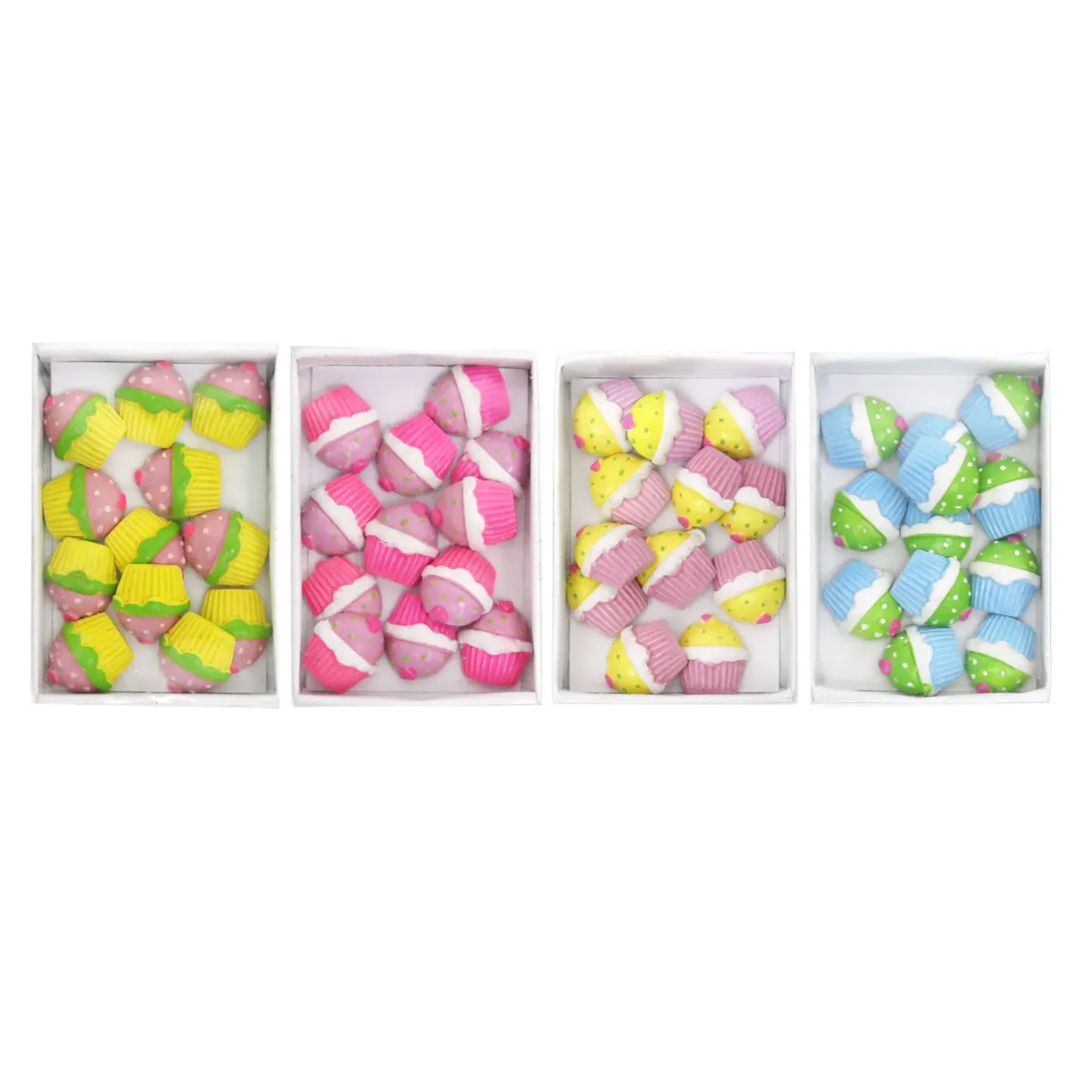Cupcake Motif – 12‑Piece Pack (2 cm)