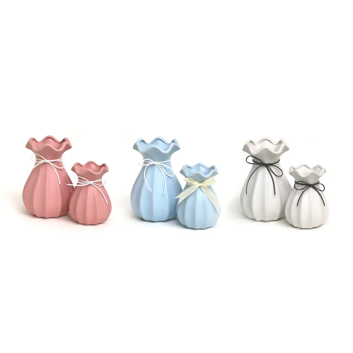 Bow Tied Flower Vase