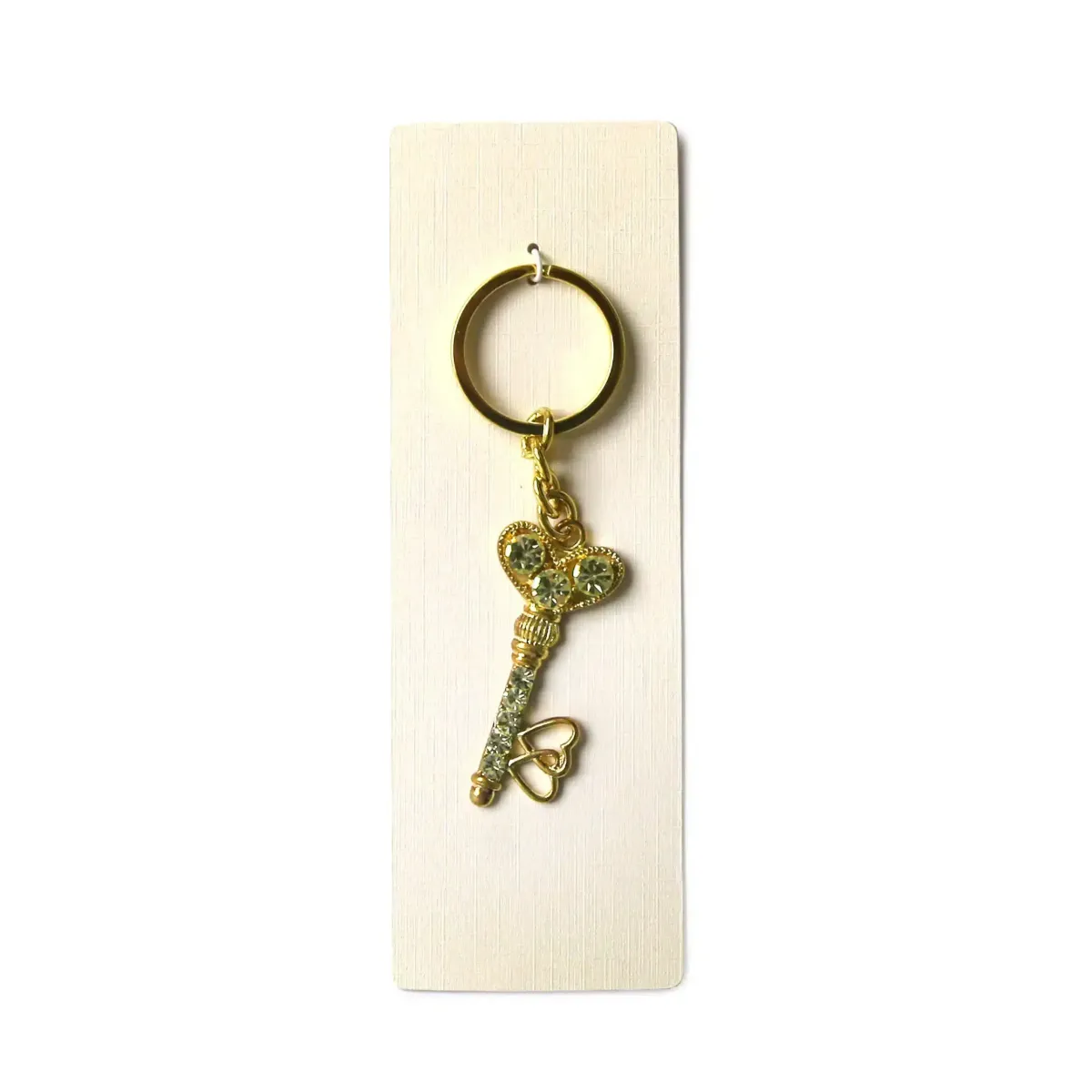 Strassed Key &  Heart Key chain
