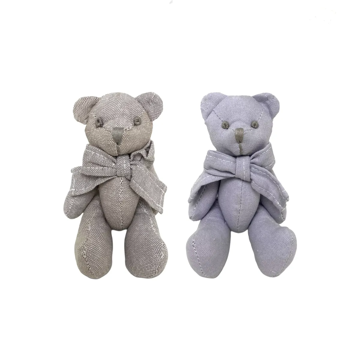 Linen Plush Bear