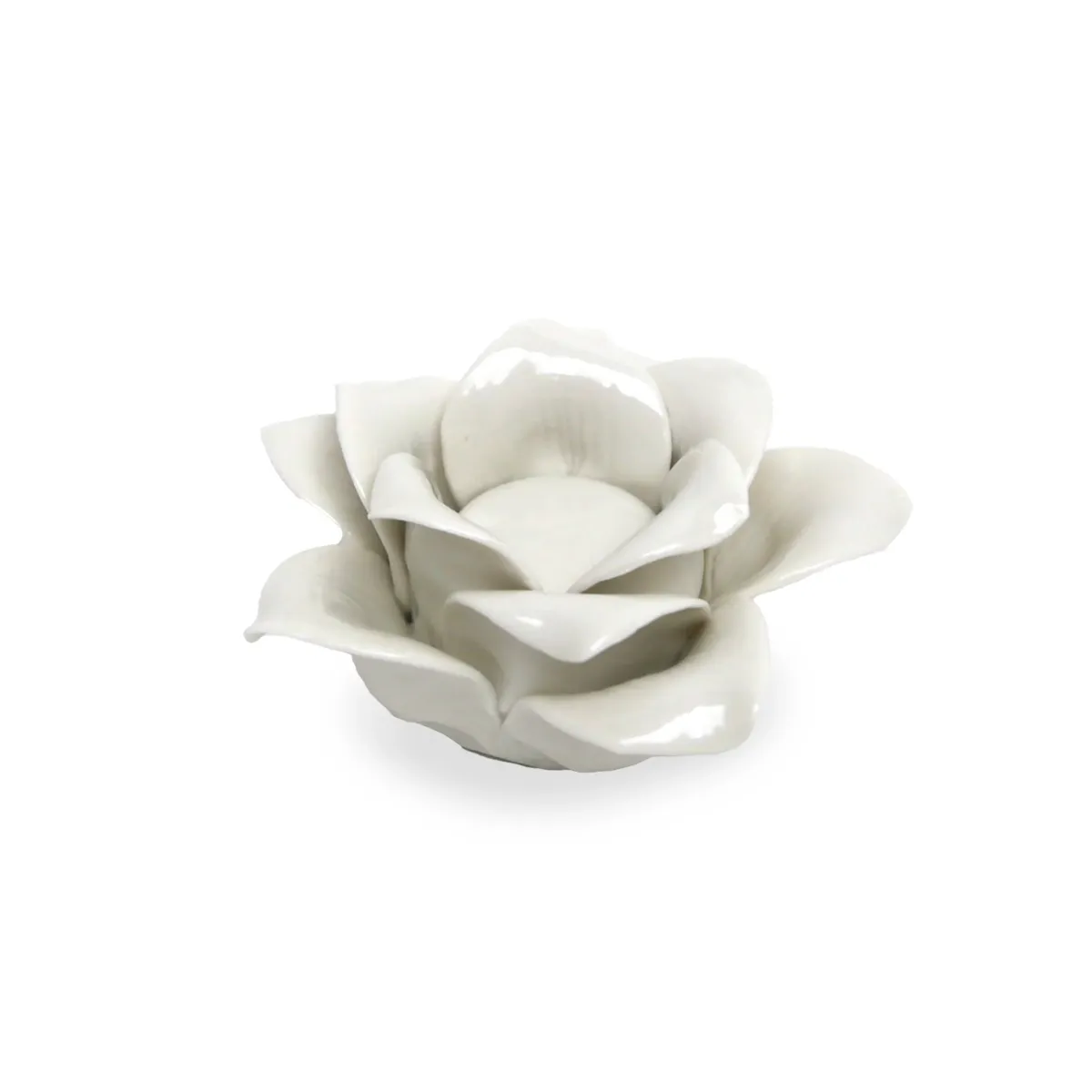 White 3‑Tier Molly Candle Holder 6×12 cm Decor
