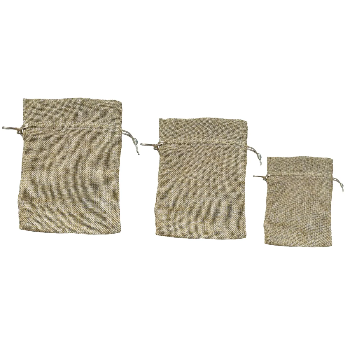 Satin Cord Soft Jute Bag