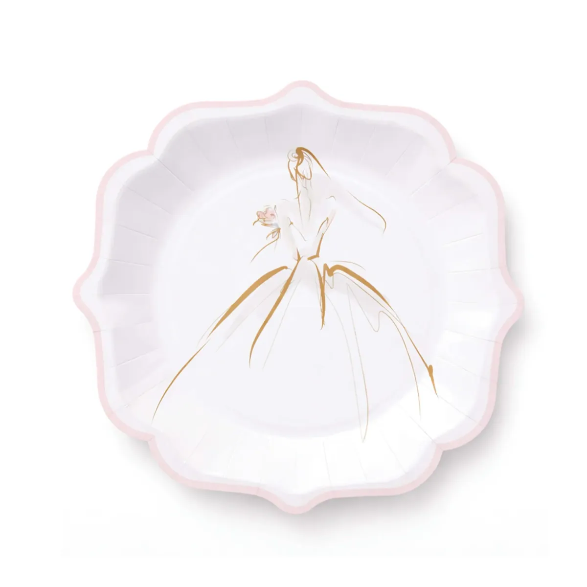 Bride Carton Plate