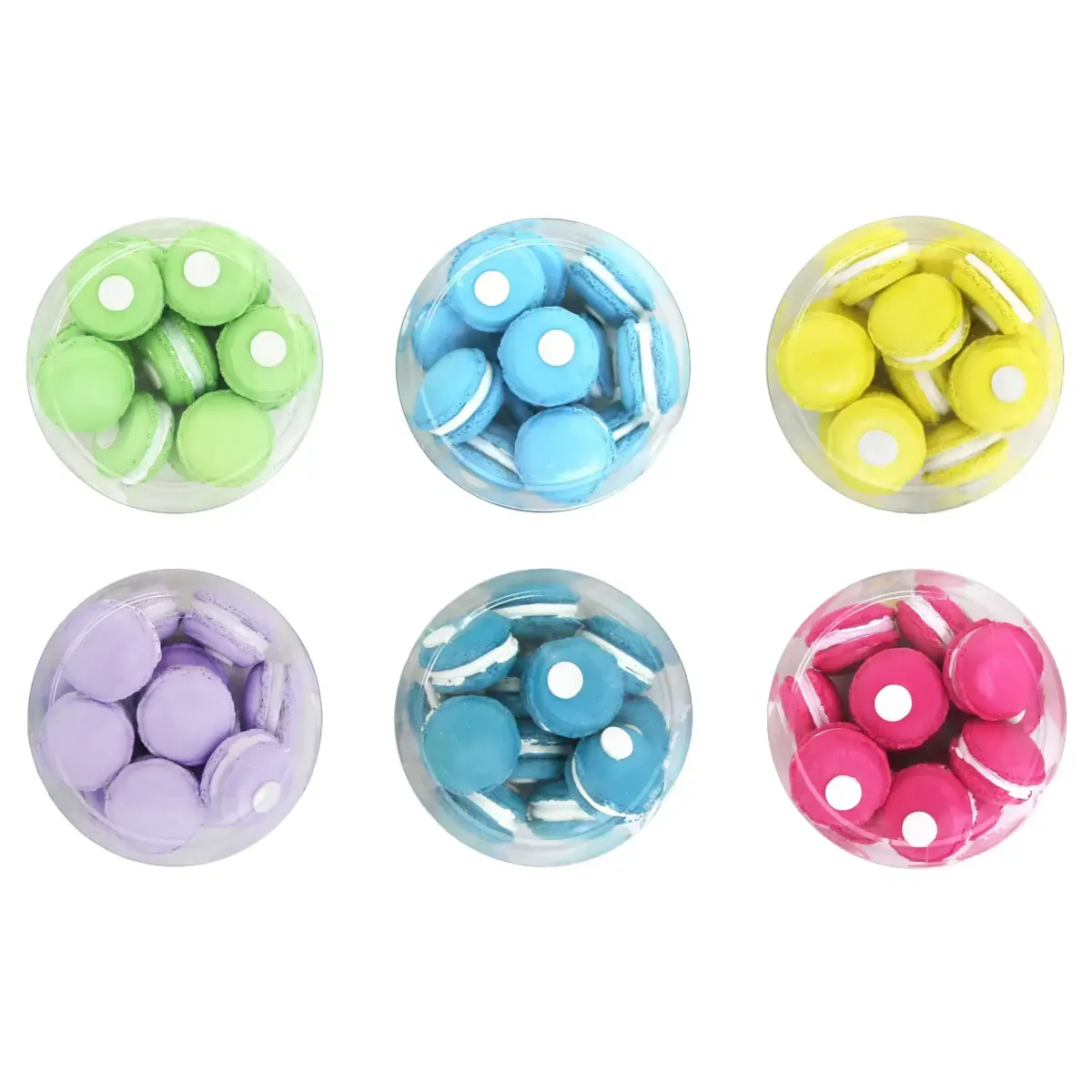 Mini Macaron Motif – 12‑Piece Pack (3 cm)