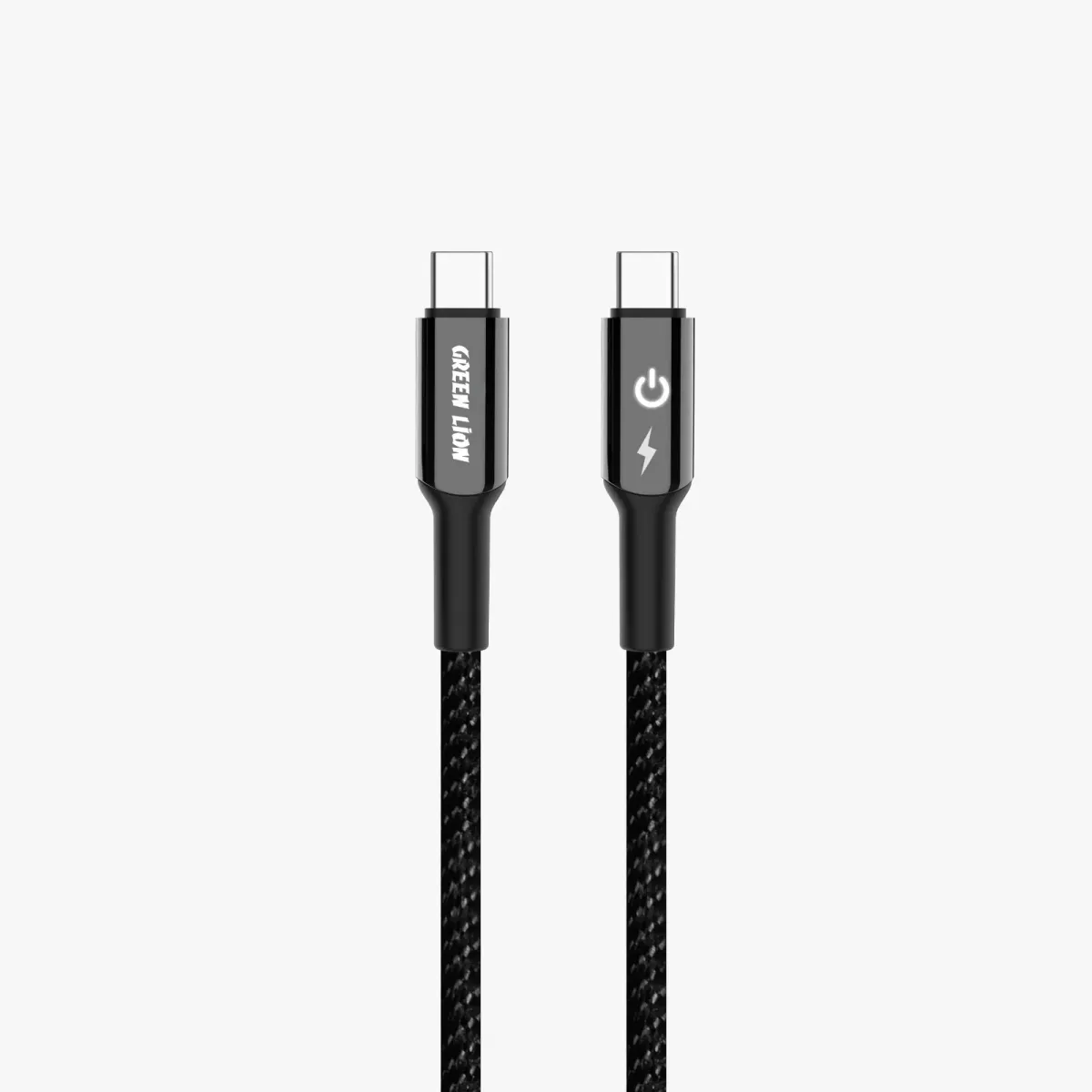 Green Lion USB-C to USB-C Braided Cable
