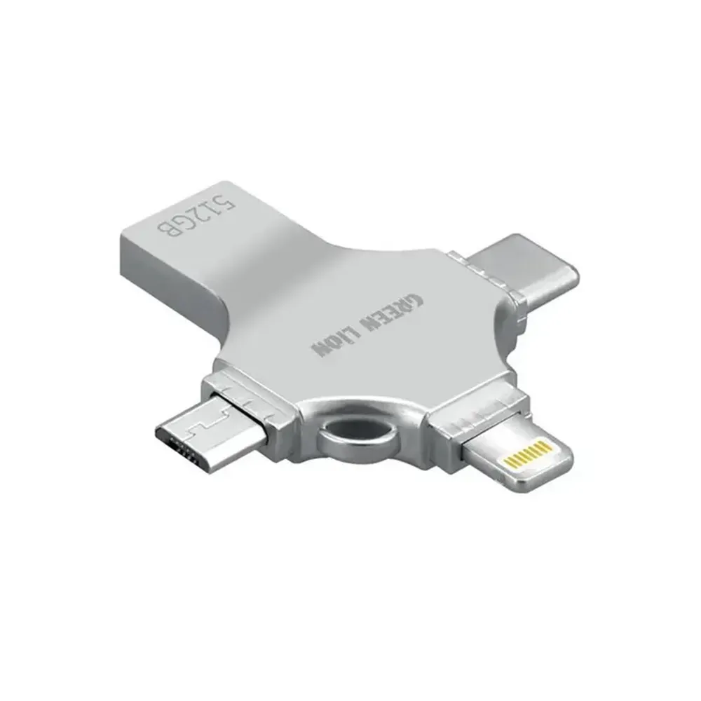 Green Lion 4 in 1 USB Flash Drive