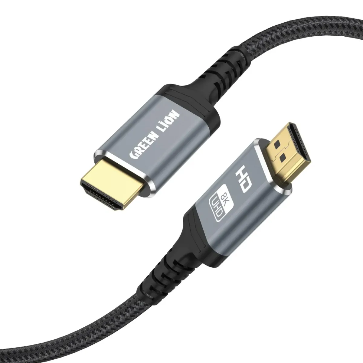 Green Lion HDMI Cable 3M 8K HDMI 2.1 Ultra HD High-Speed 48Gbps 8K@60Hz