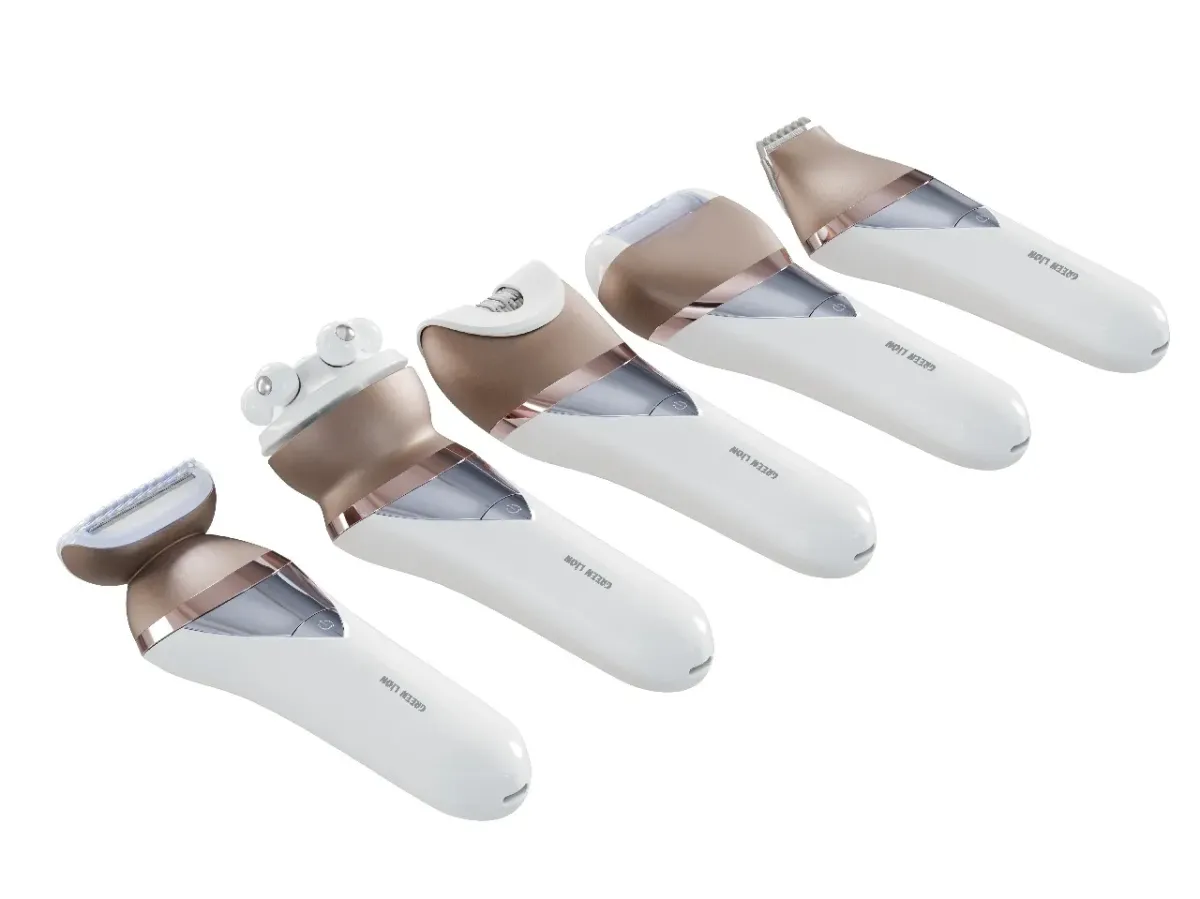 Green Lion 5 in 1 Cordless Epilator Kit