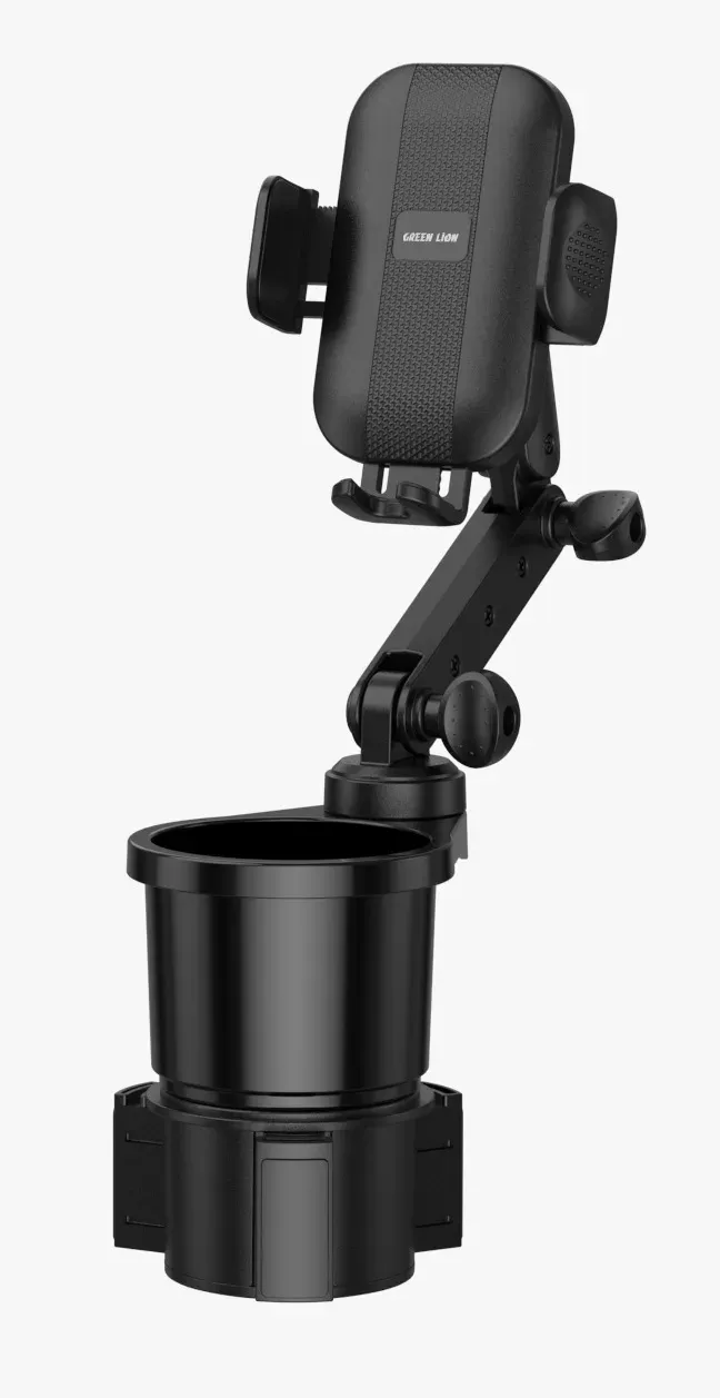 Green Lion 2-in-1 Flexgrip Car Cup Holder and Phone Mount