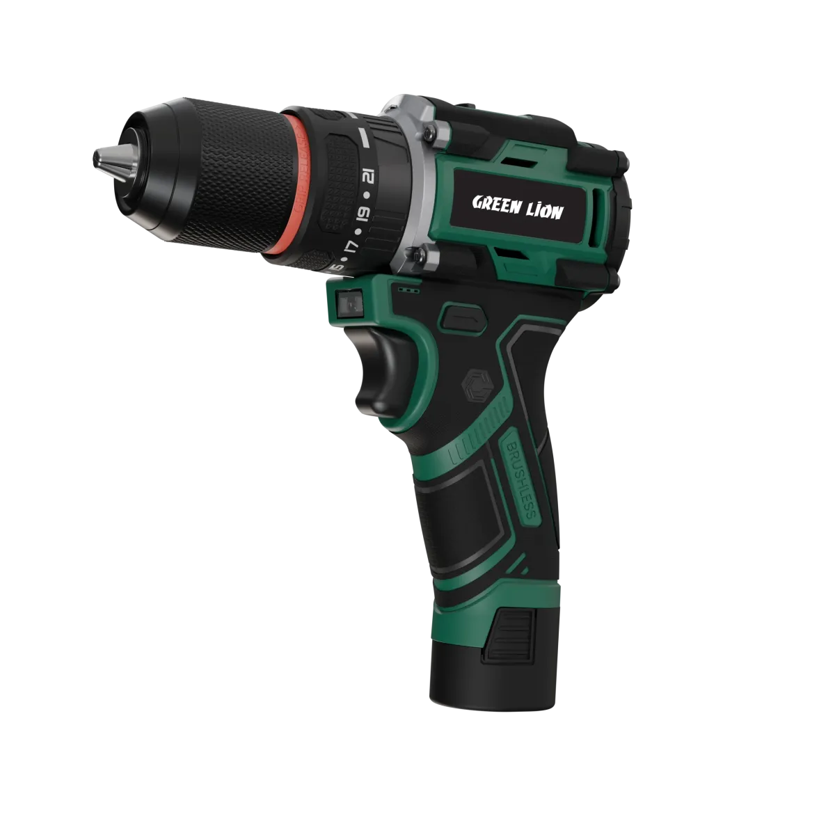 Green Lion GD-13 Power Pro Cordless Hammer Drill 16V 2.0Ah Battery