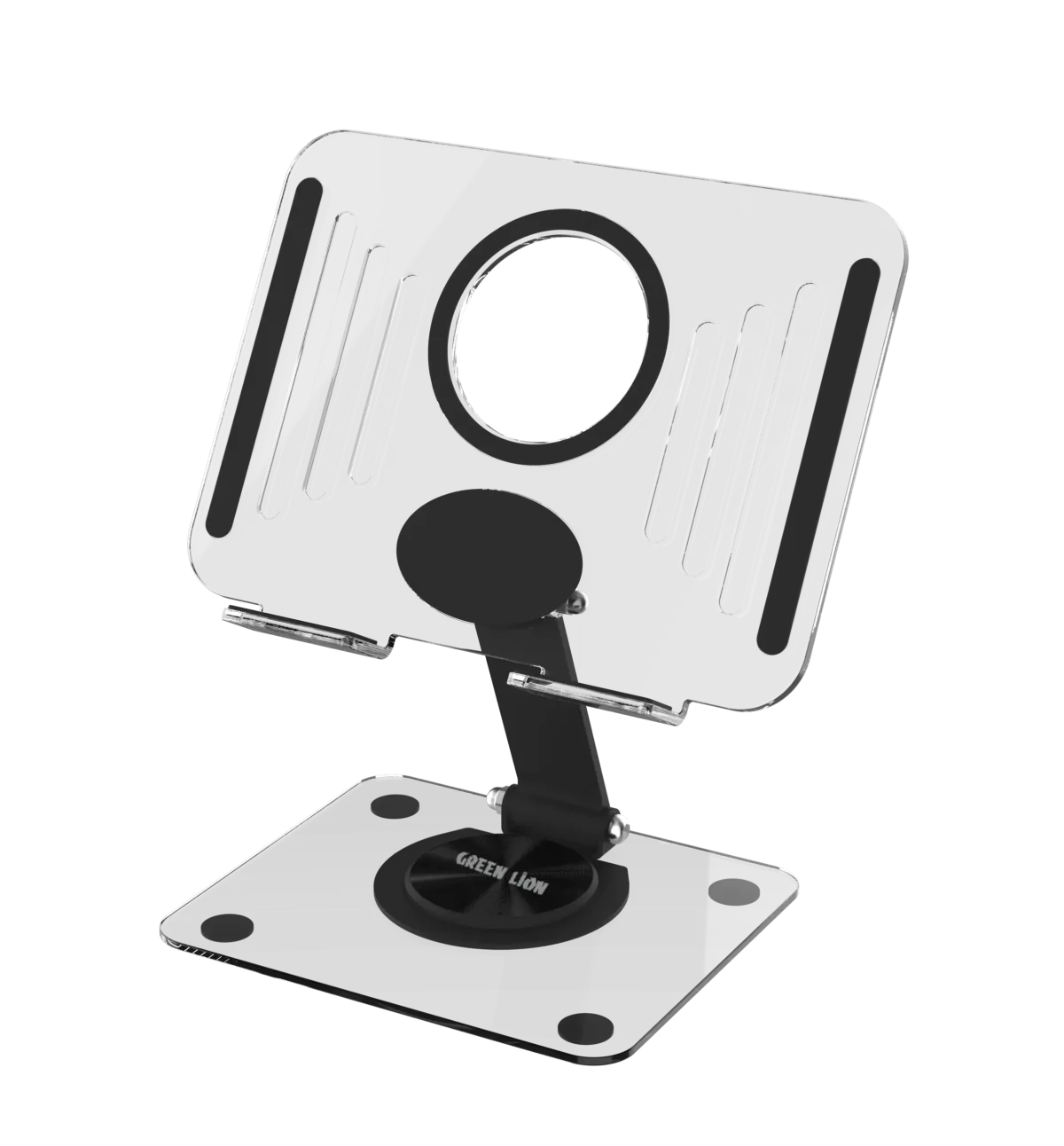 Green Lion Transparent Tablet Stand
