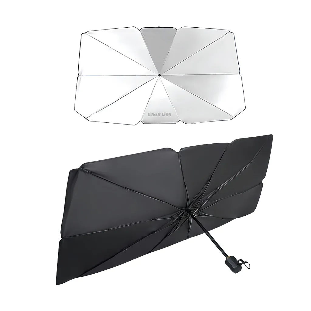 Green Lion Car Windshield Umbrella