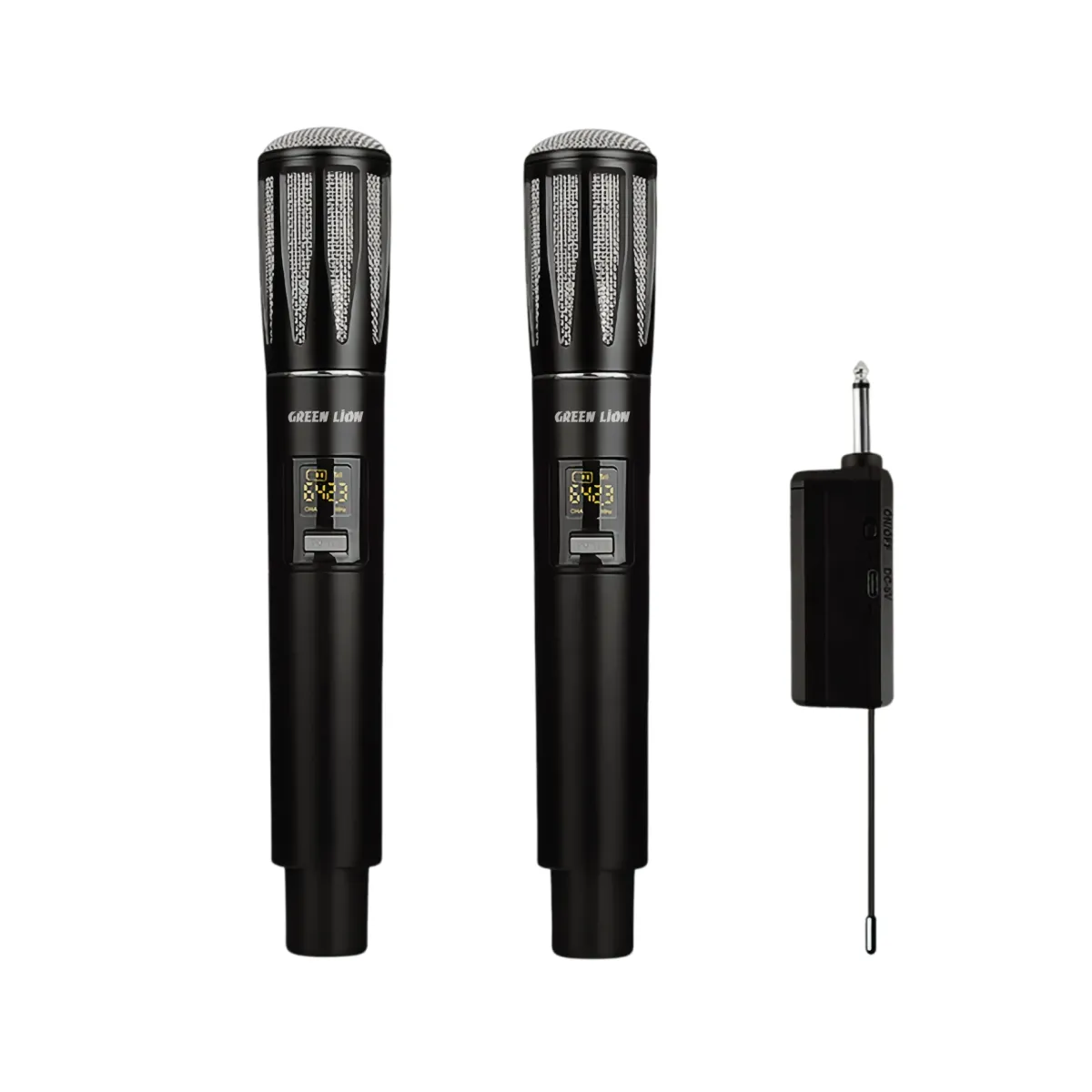 Green Lion Wireless Dual Mic Cordless Microphone