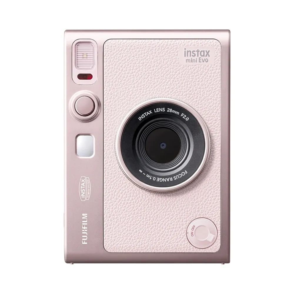 Fujifilm Instax Mini Evo Bundle Limited Edition in Gentle Rose