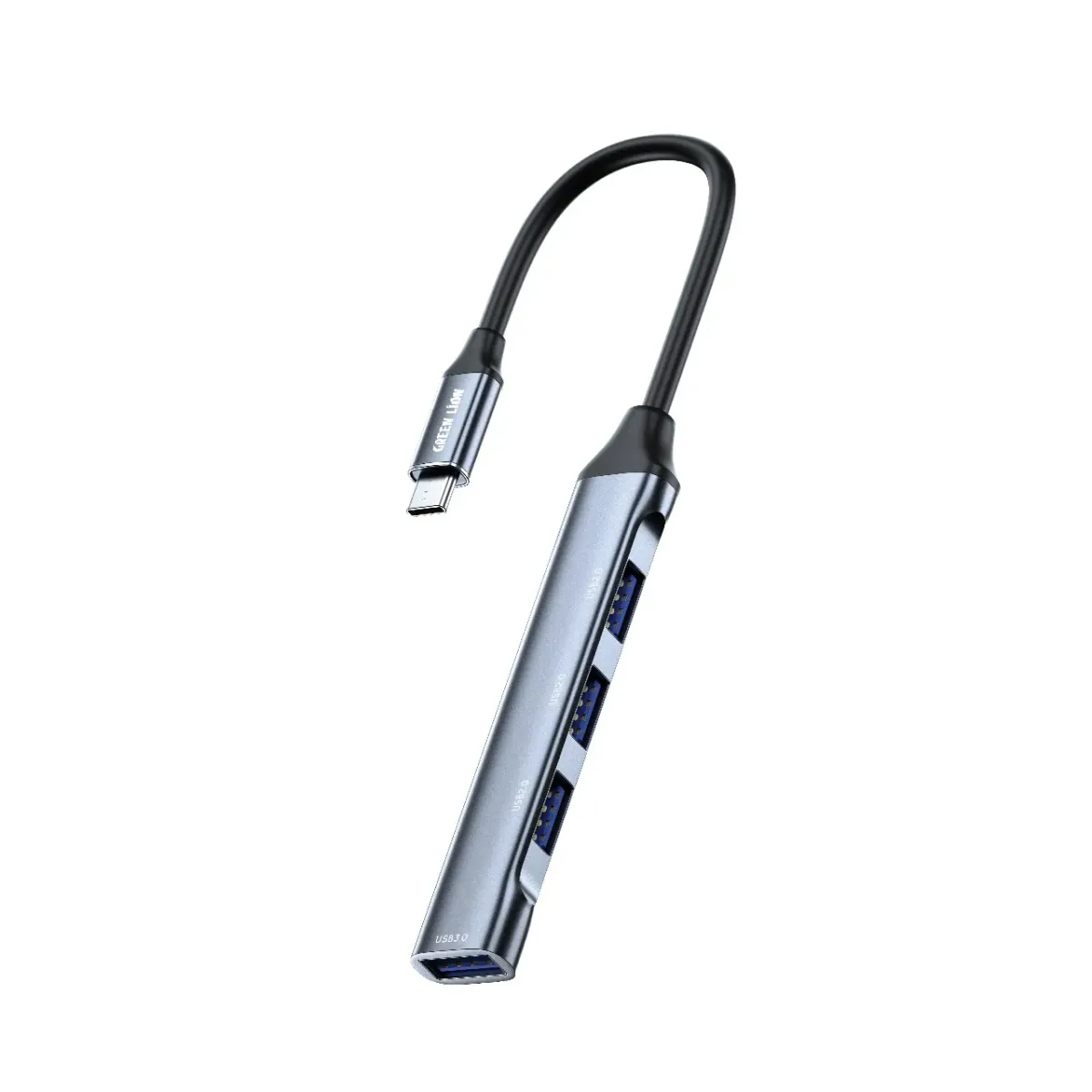 Green Lion 4 IN 1 USB-C Hub – Docking Station Adapter