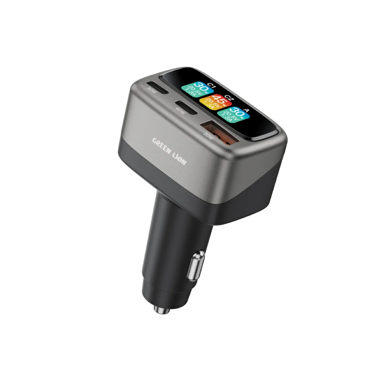 Green Lion DRIVE CORE 105W TFT Car Charger PD 45W