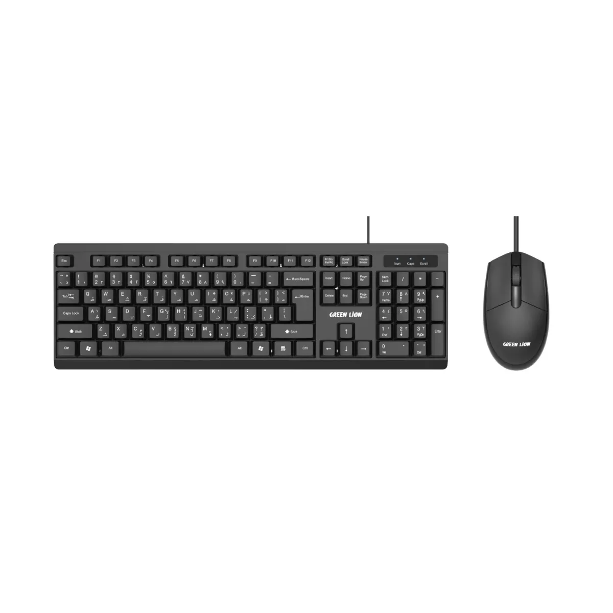 Green Lion GKM-100 Wired Keyboard and mouse