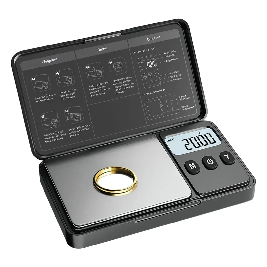 Green Lion Jewelry Scale with High Accuracy Weighing