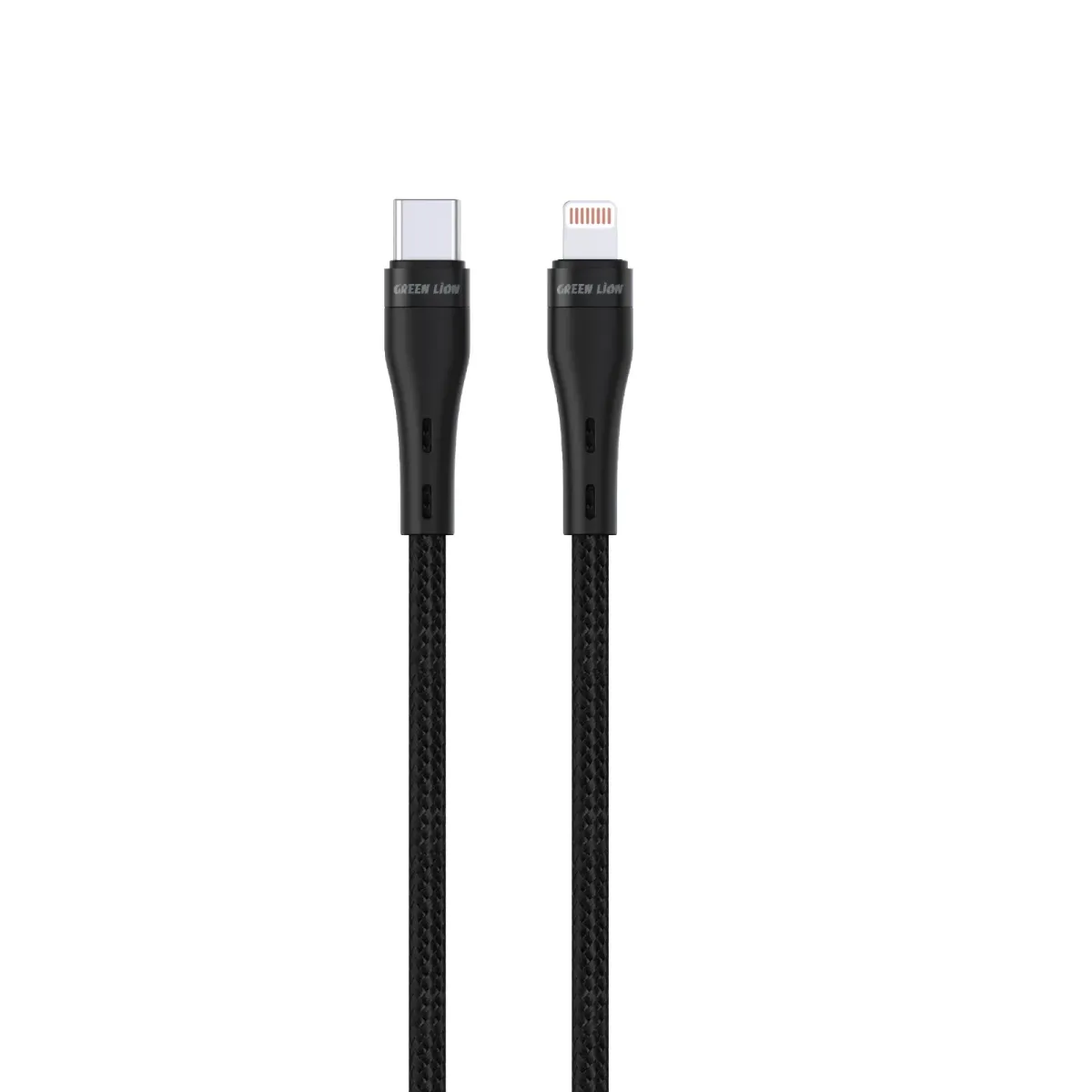 Green Lion USB-C to Lightning Braided Cable 5mtr 20W