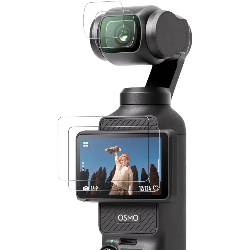 DJI Osmo Pocket 3 Tempered Film Set