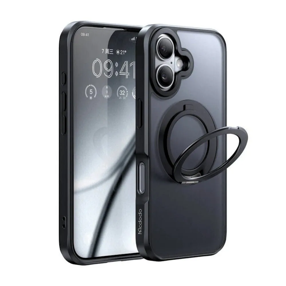 Mcdodo Magnetic Ring Stand Case for iPhone 16