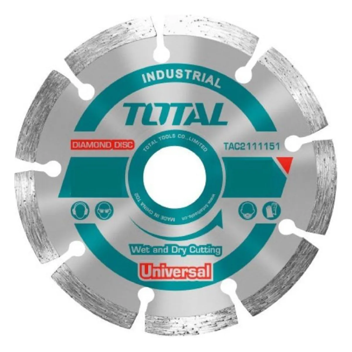 Total TAC2111151 115mm Dry Diamond Cutting Disc