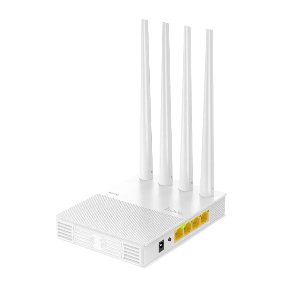 Hoco Wireless Router Wifi5 4 Antennas 2.4GHz HI31
