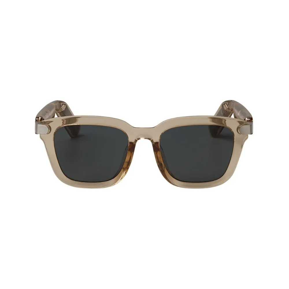 JBL SoundGear Frames Square Audio Glasses - Pearl