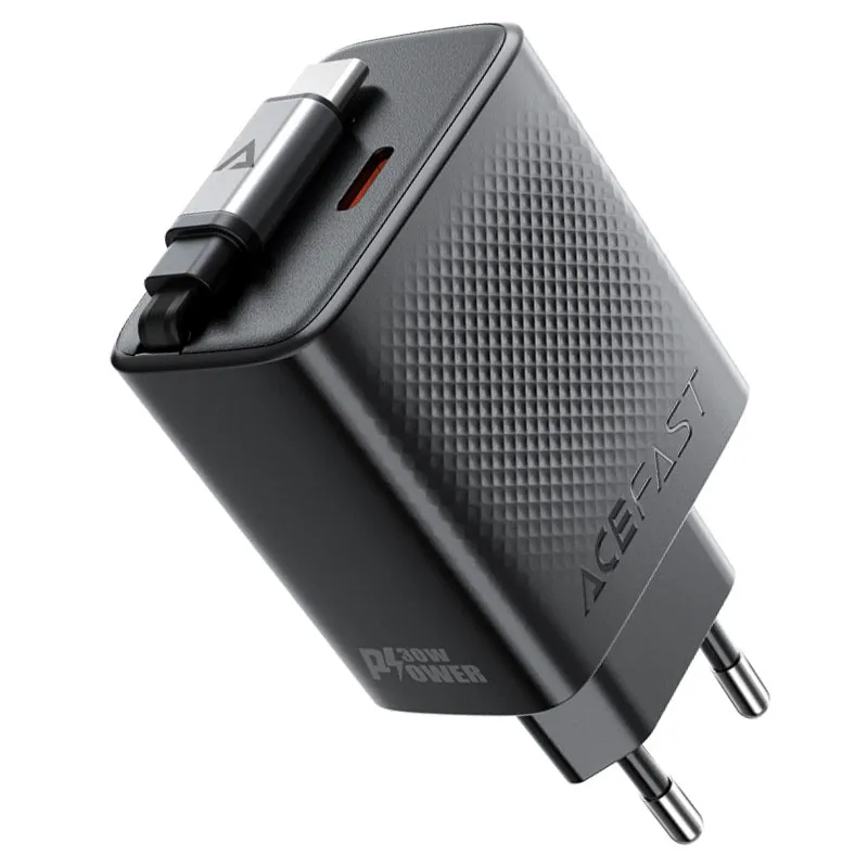 Acefast Fast Charge Wall Charger A110 PD30W (USB-C+USB-C cable) EU