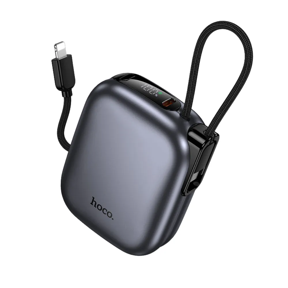 Hoco Peak PD20W Power Bank With Cable 10000mAh