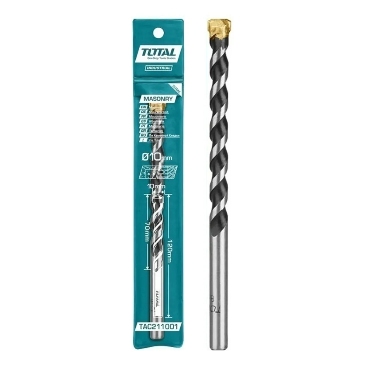 Total TAC211001 10mm Masonry Drill Bit