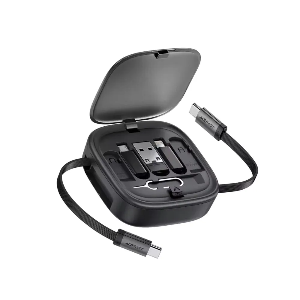 AceFast Multifunction Travel Set With Retractable Cable