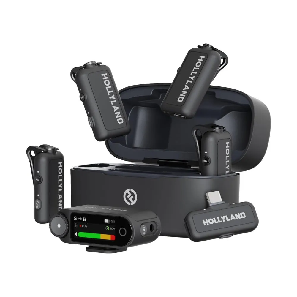 Hollyland Wireless Microphone LARK MAX 2 Combo 4 Person Version