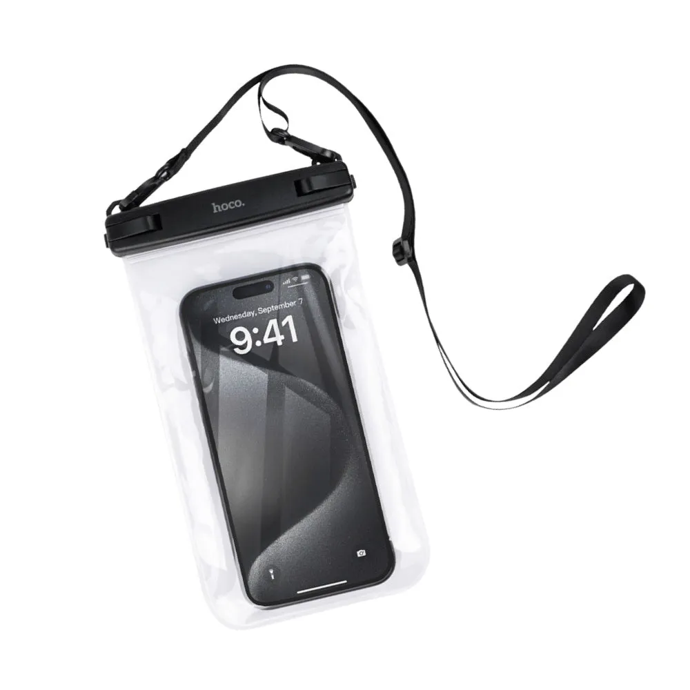 Hoco Touch Control Transparent Waterproof Mobile Bag HX52